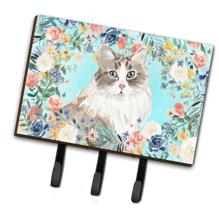 Carolines Treasures Siberian Spring Flowers Leash or Key Holder CK3399TH68